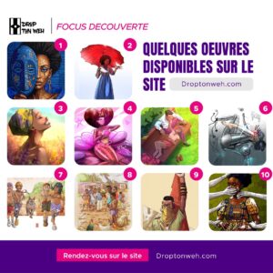 Un Pinterest créatif pensé pour vous ? Regardez du côté des œuvres numériques africaines